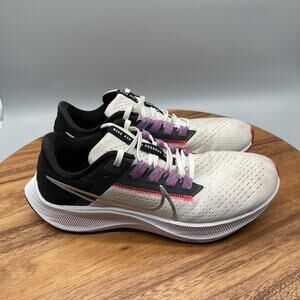 Nike Air Zoom Pegasus 38 Shoes Womens Size 7.5 White Running Comfort Gym Sneaker